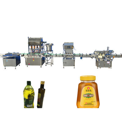 中国 10-40本のびん/最低の蜂蜜の充填機、ステップ・モータの食用油の充填機 サプライヤー