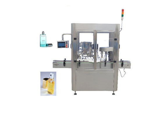中国 PLCのコントローラーの香水スプレー機械、2つの満ちるノズルの香水の包装機械 サプライヤー